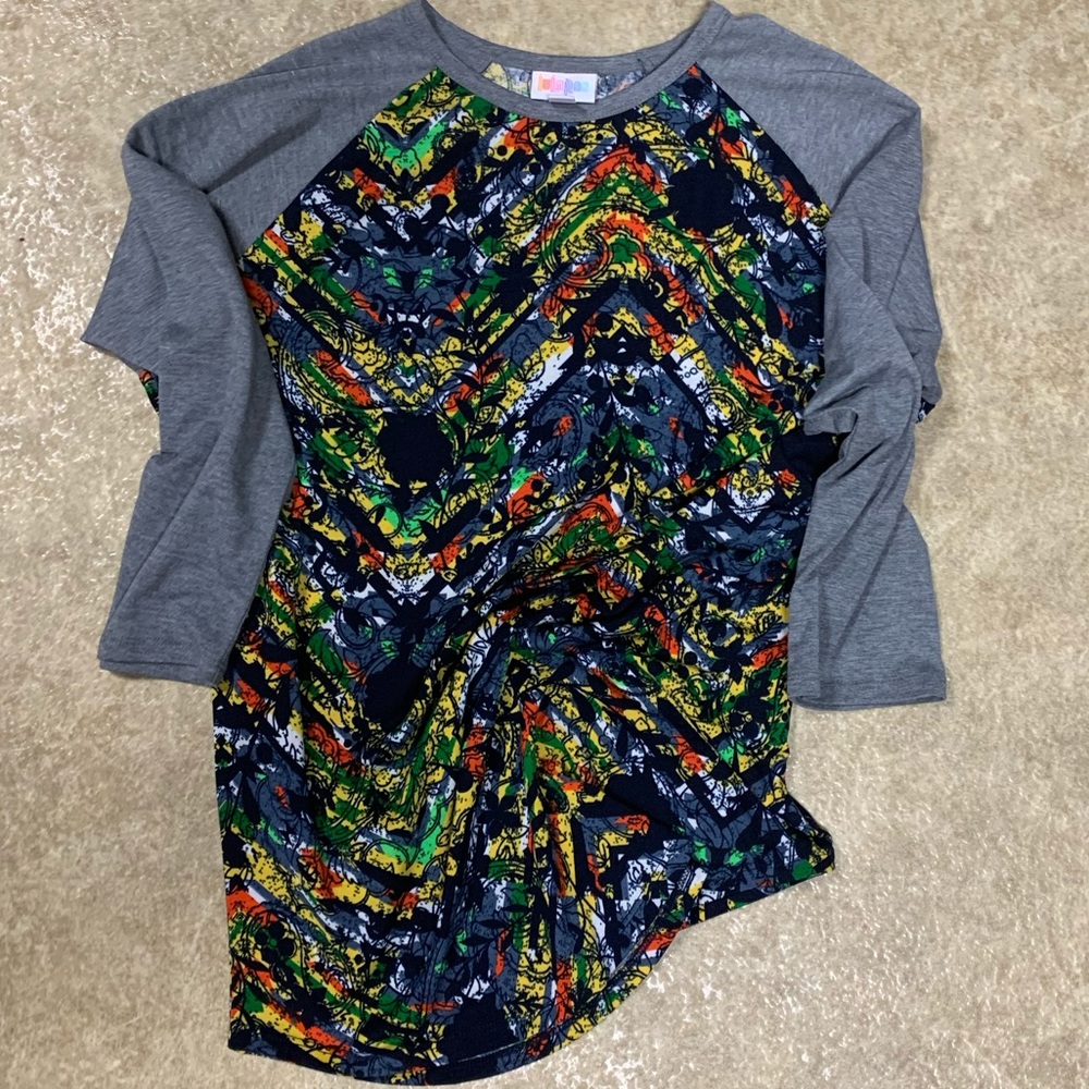 LulaRoe M Randy Baseball T